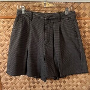 Brixton pleated shorts